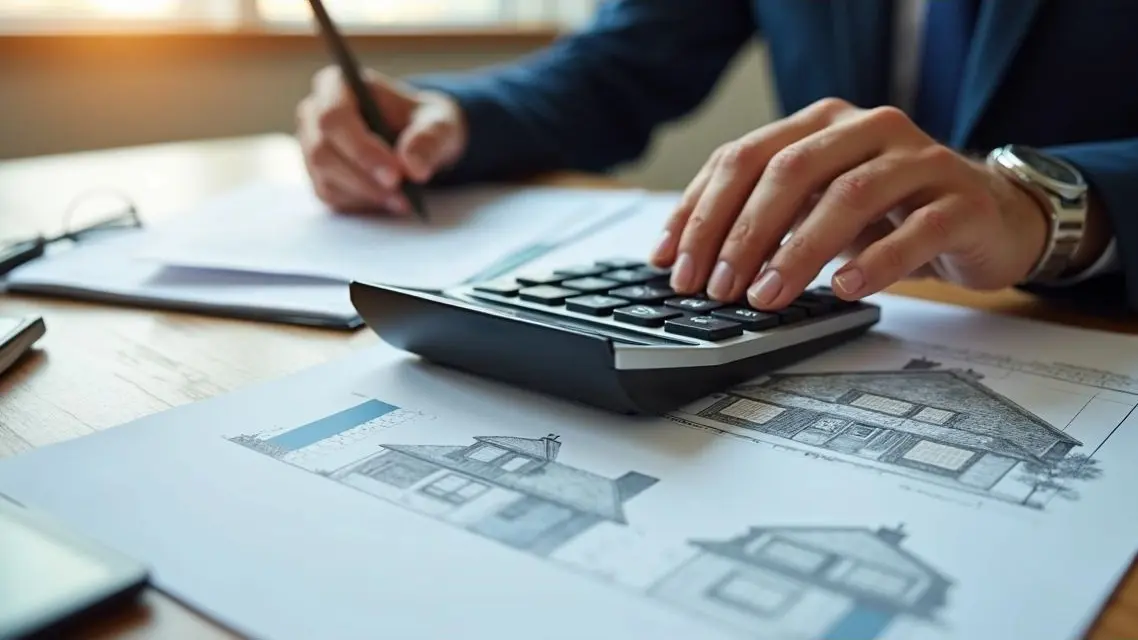 Analyse d’un projet hypothécaire à l’aide d’une calculatrice et de plans de maison